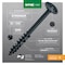 Spax PowerLags 5/16 in. X 5 in. L Washer High Corrosion Resistant Carbon Steel Lag Screw 1 pk 4581820801277 - alternate 2